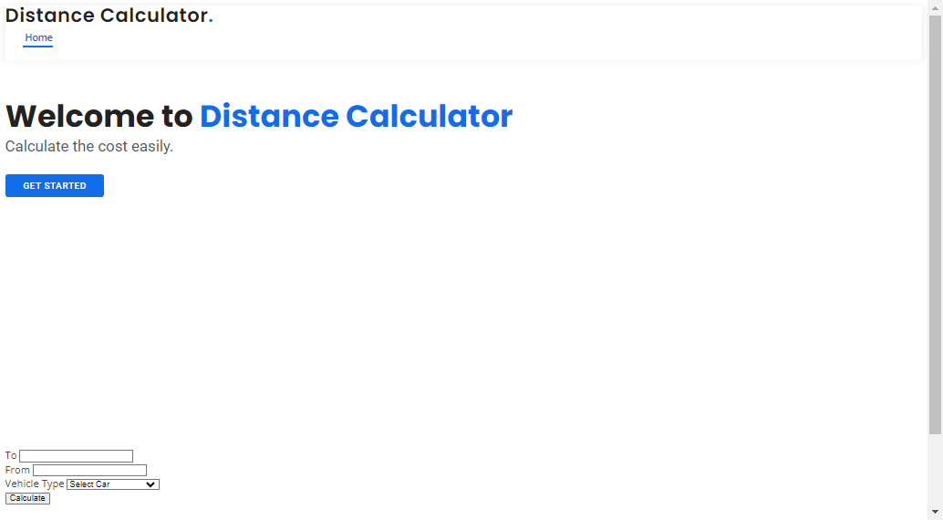 Distance Calculator Project Details Distance Calculator Project Details